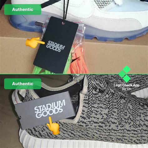 are stadium goods shoes fake|stadium goods counterfeit tags.